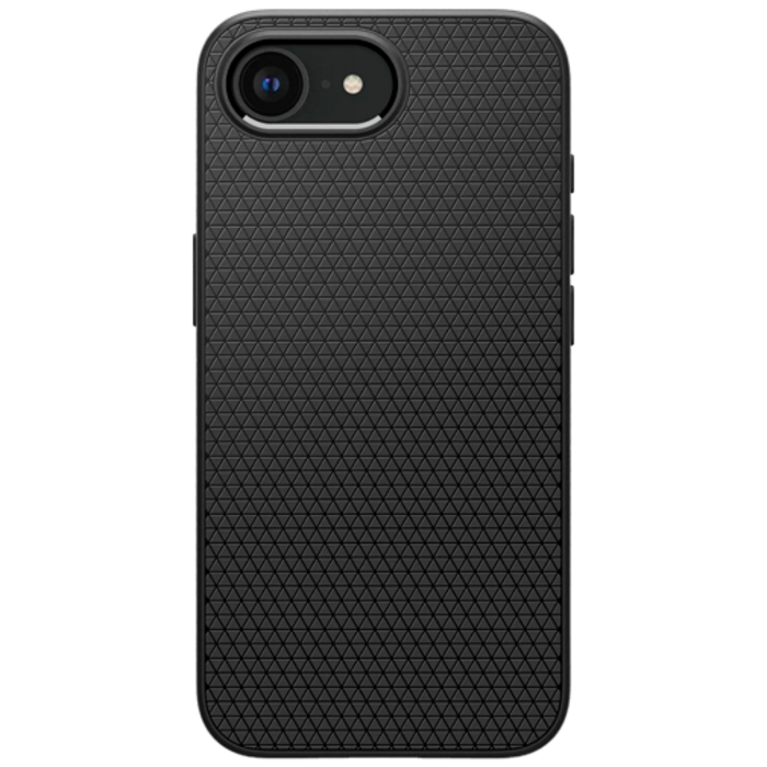Spigen Spigen Liquid Air MagFit Back Cover Zwart voor iPhone 16e/17e