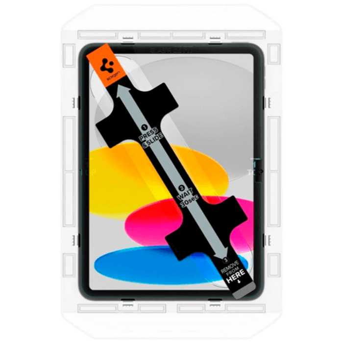 Spigen Spigen EZ Fit Gehard Glas Screenprotector voor Apple iPad 2022/2025 11"