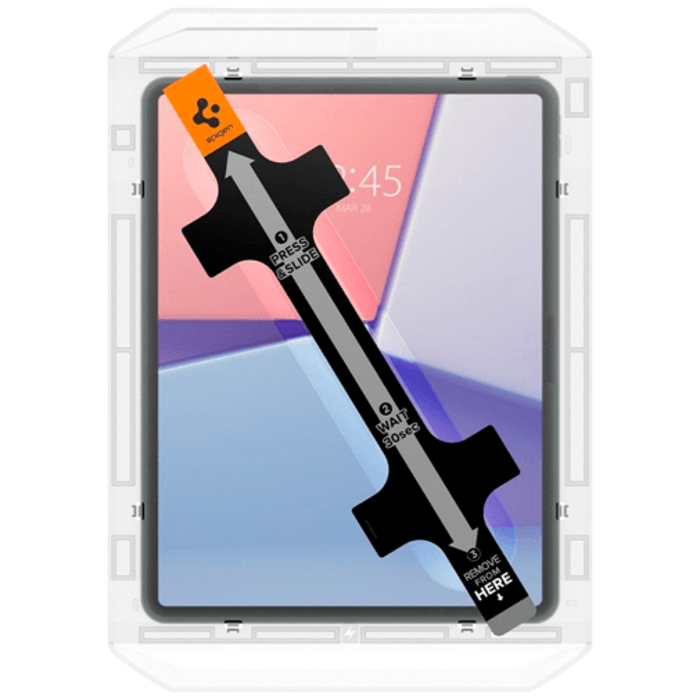 Spigen Spigen EZ Fit Gehard Glas Screenprotector Apple iPad Air 13" (2024/2025)