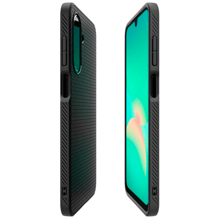 Spigen Spigen Liquid Air TPU Back Cover Zwart Samsung Galaxy A36 5G