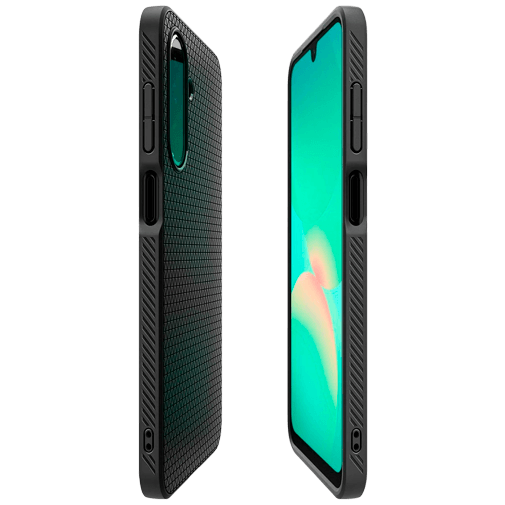 Spigen Spigen Liquid Air TPU Back Cover Zwart Samsung Galaxy A36 5G