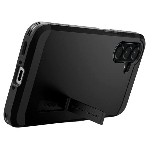 Spigen Spigen Tough Armor Back Cover Zwart voor Samsung Galaxy A56 5G