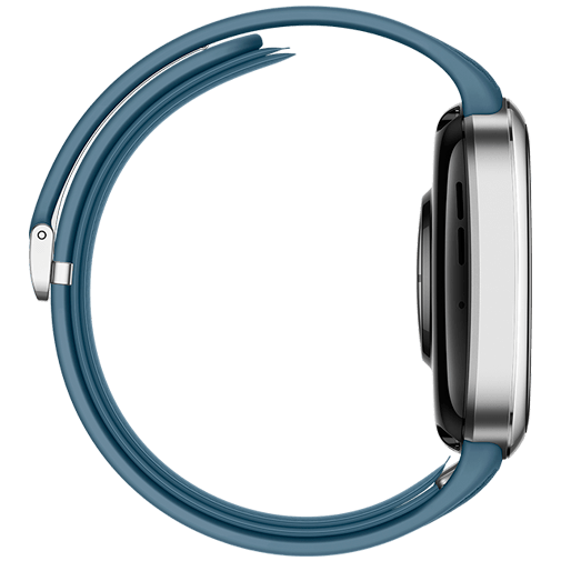 Huawei Huawei Watch D2 Zilver - Smartwatch met Blauwe Band