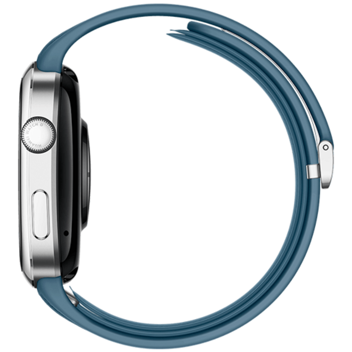 Huawei Huawei Watch D2 Zilver - Smartwatch met Blauwe Band