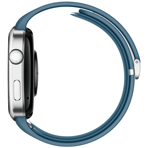 Huawei Huawei Watch D2 Zilver - Smartwatch met Blauwe Band