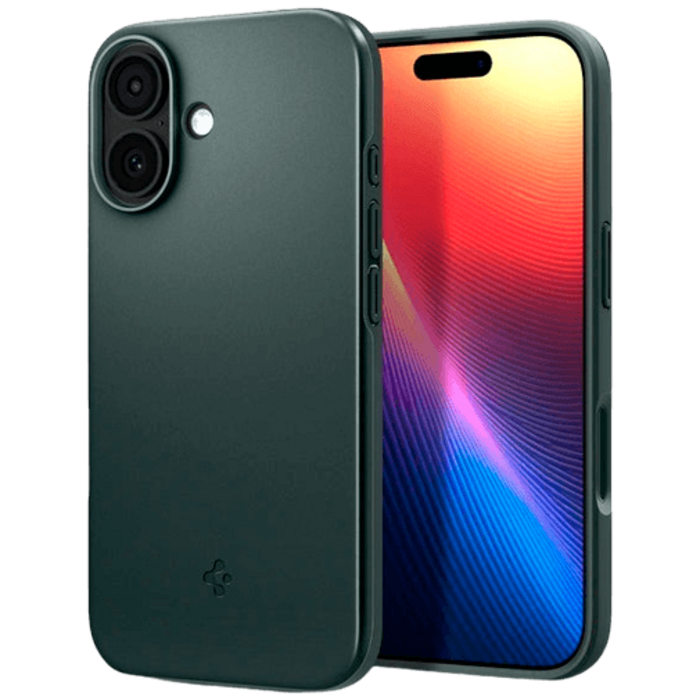 Spigen Spigen Thin Fit MagFit Back Cover Groen Apple iPhone 17