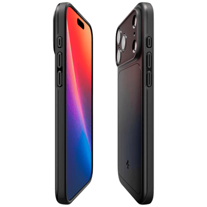 Spigen Spigen Thin Fit MagFit Back Cover Zwart Apple iPhone 17 Pro Max