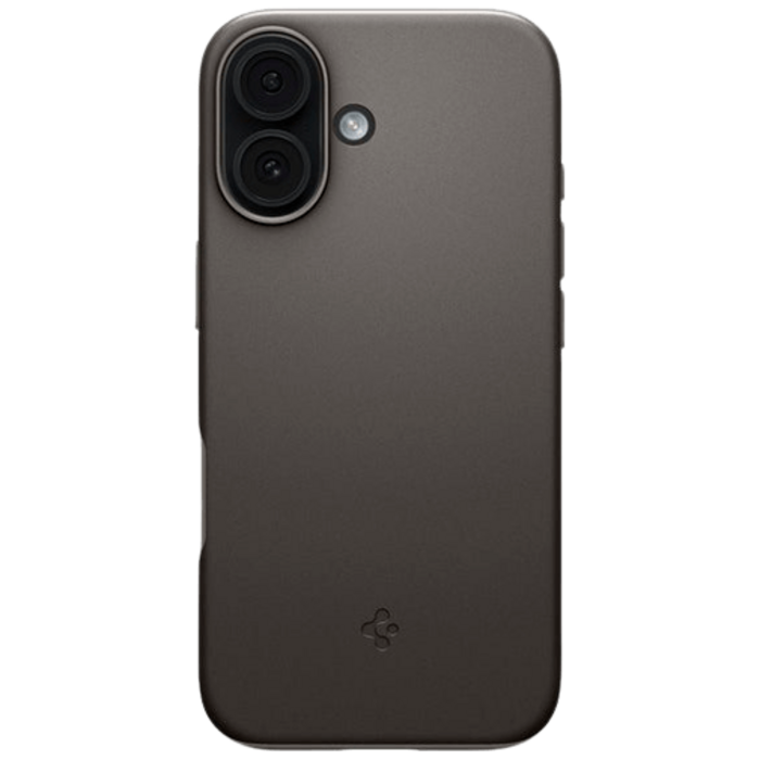 Spigen Spigen Thin Fit MagFit Back Cover Grijs voor Apple iPhone 17