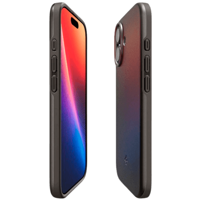 Spigen Spigen Thin Fit MagFit Back Cover Grijs voor Apple iPhone 17