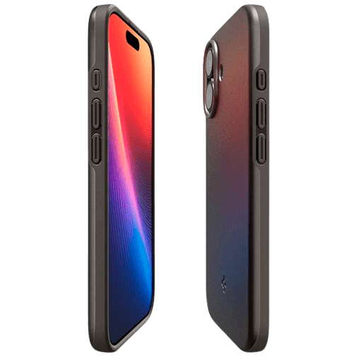 Spigen Spigen Thin Fit MagFit Back Cover Grijs voor Apple iPhone 17