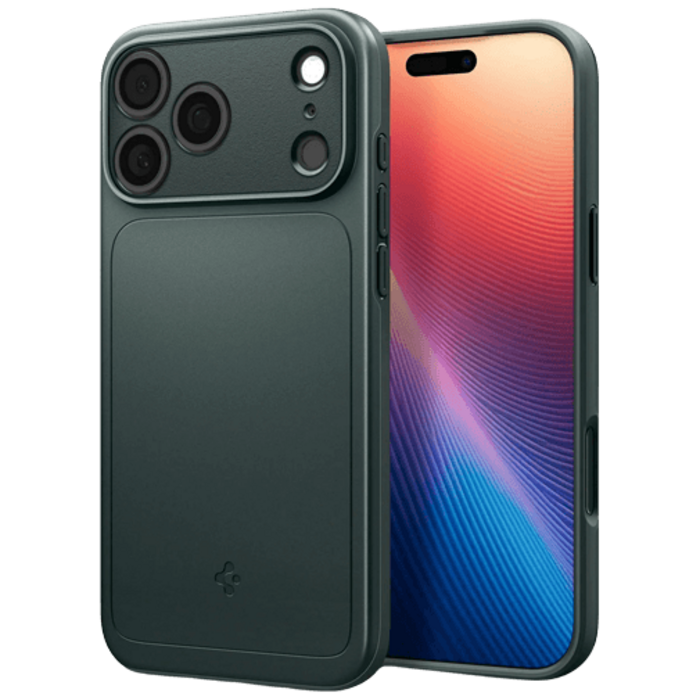 Spigen Spigen Thin Fit MagFit Back Cover Groen voor Apple iPhone 17 Pro Max