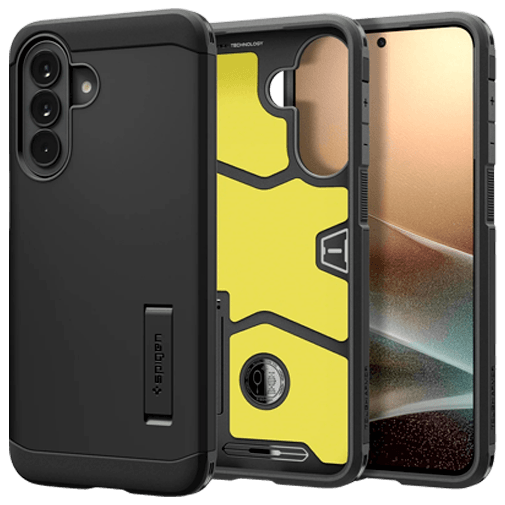 Spigen Spigen Tough Armor Back Cover Zwart voor Samsung Galaxy A57 5G