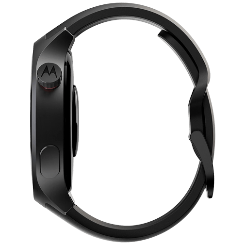 Motorola Motorola Moto Watch Zwart - Smartwatch met GPS & OLED Display