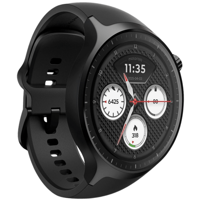 Motorola Motorola Moto Watch Zwart - Smartwatch met GPS & OLED Display