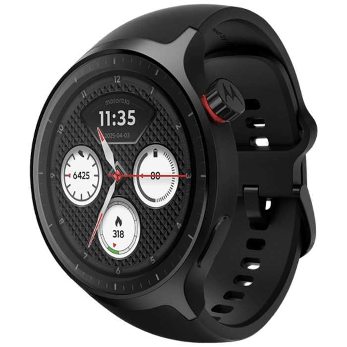 Motorola Motorola Moto Watch Zwart - Smartwatch met GPS & OLED Display