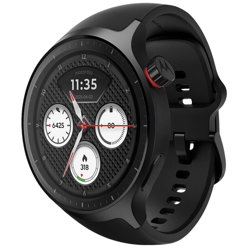 Motorola Motorola Moto Watch Zwart - Smartwatch met GPS & OLED Display