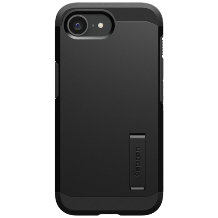 Spigen Spigen Tough Armor MagFit Back Cover Zwart Apple iPhone 16e/17e