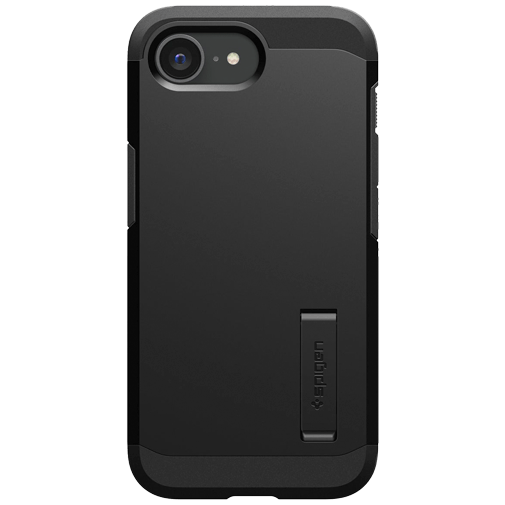 Spigen Spigen Tough Armor MagFit Back Cover Zwart Apple iPhone 16e/17e