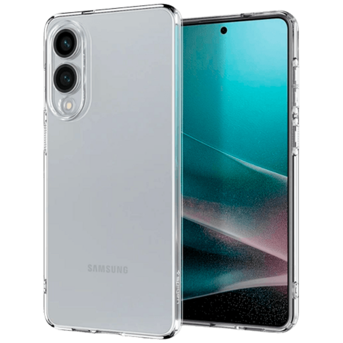 Spigen Spigen Liquid Crystal TPU Back Cover Transparant voor Samsung Galaxy S25 Edge