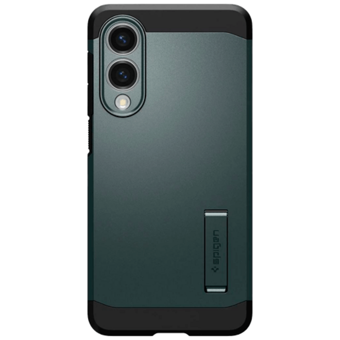 Spigen Spigen Tough Armor MagFit Case Groen - Samsung Galaxy S25 Edge