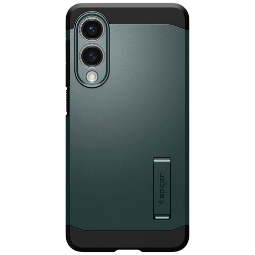Spigen Spigen Tough Armor MagFit Case Groen - Samsung Galaxy S25 Edge