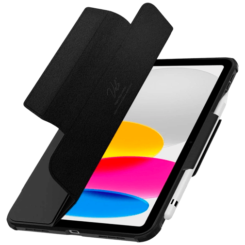 Spigen Spigen Ultra Hybrid Pro Book Case Zwart voor Apple iPad 2022/2025 11 inch