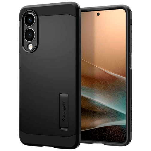Spigen Spigen Tough Armor MagFit Back Cover Zwart Samsung Galaxy S25 Edge
