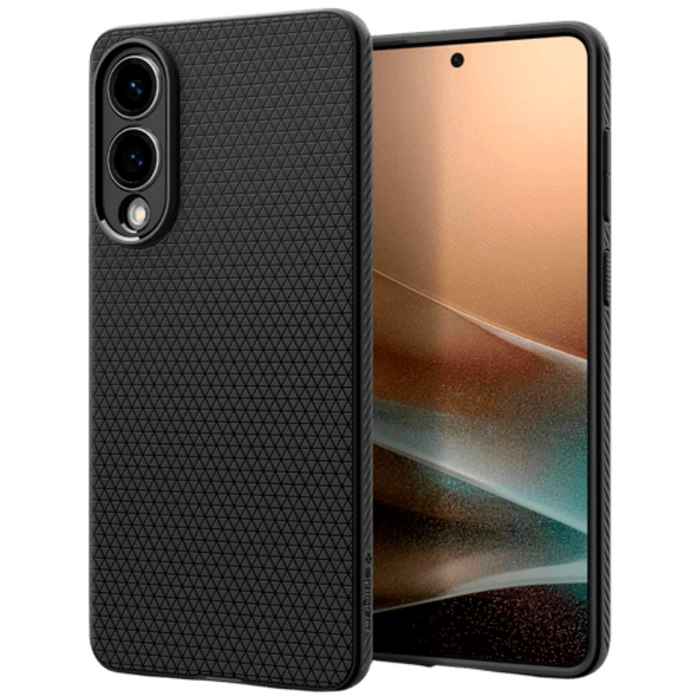Spigen Spigen Liquid Air TPU Back Cover Grijs - Samsung Galaxy S25 Edge