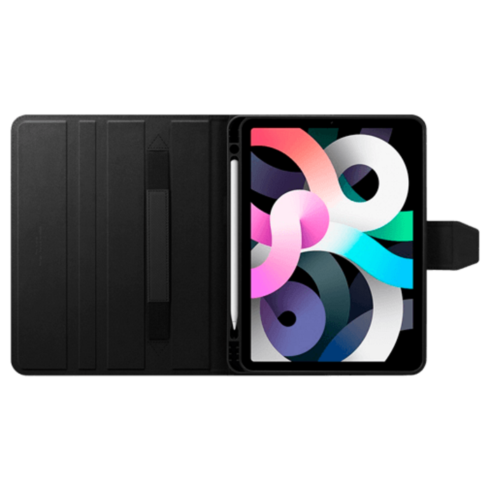 Spigen Spigen Liquid Air Folio Book Case Zwart voor iPad Air 11 (2020-2024)