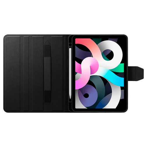Spigen Spigen Liquid Air Folio Book Case Zwart voor iPad Air 11 (2020-2024)