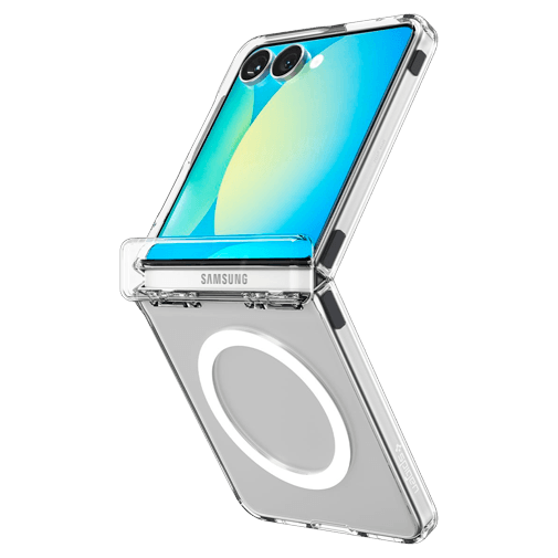 Spigen Spigen Ultra Hybrid Pro MagFit Hoesje Samsung Galaxy Z Flip 7 Transparant