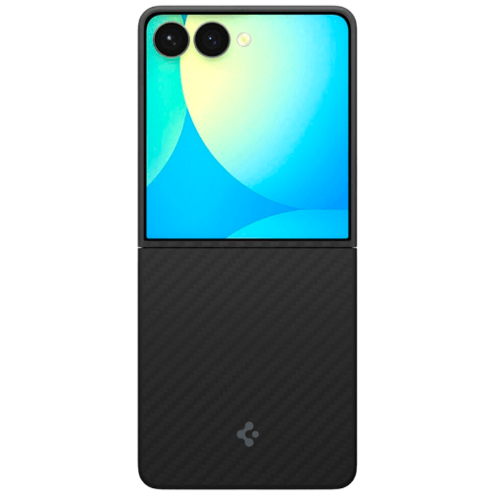 Spigen Spigen Air Skin Back Cover Zwart - Samsung Galaxy Z Flip 7