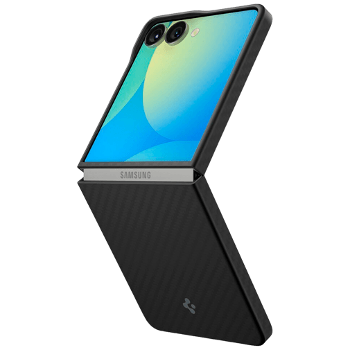 Spigen Spigen Air Skin Back Cover Zwart - Samsung Galaxy Z Flip 7