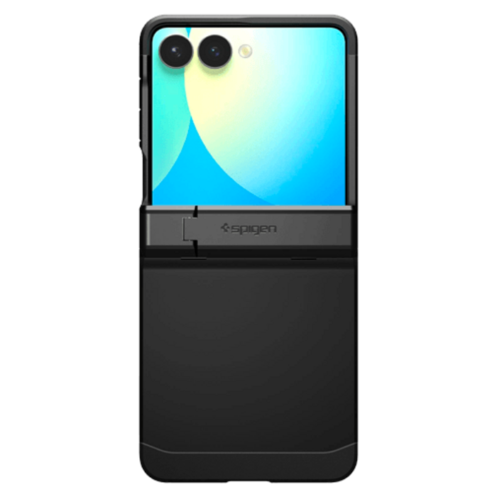 Spigen Spigen Tough Armor Pro MagFit Back Cover Zwart Samsung Galaxy Z Flip 7