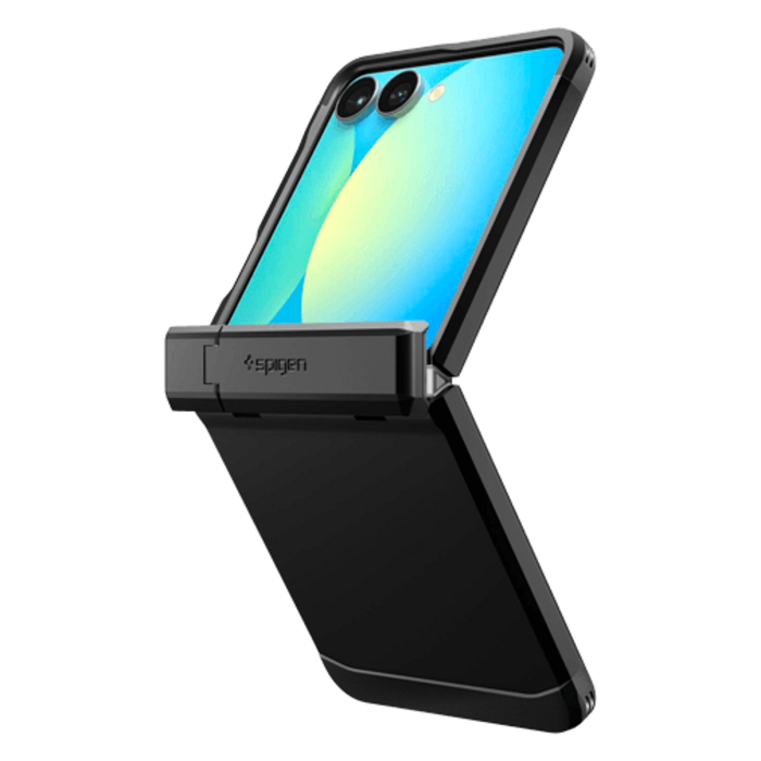 Spigen Spigen Tough Armor Pro MagFit Back Cover Zwart Samsung Galaxy Z Flip 7