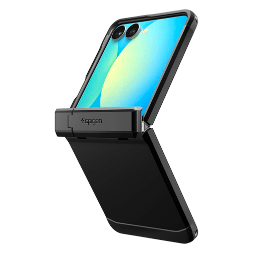 Spigen Spigen Tough Armor Pro MagFit Back Cover Zwart Samsung Galaxy Z Flip 7