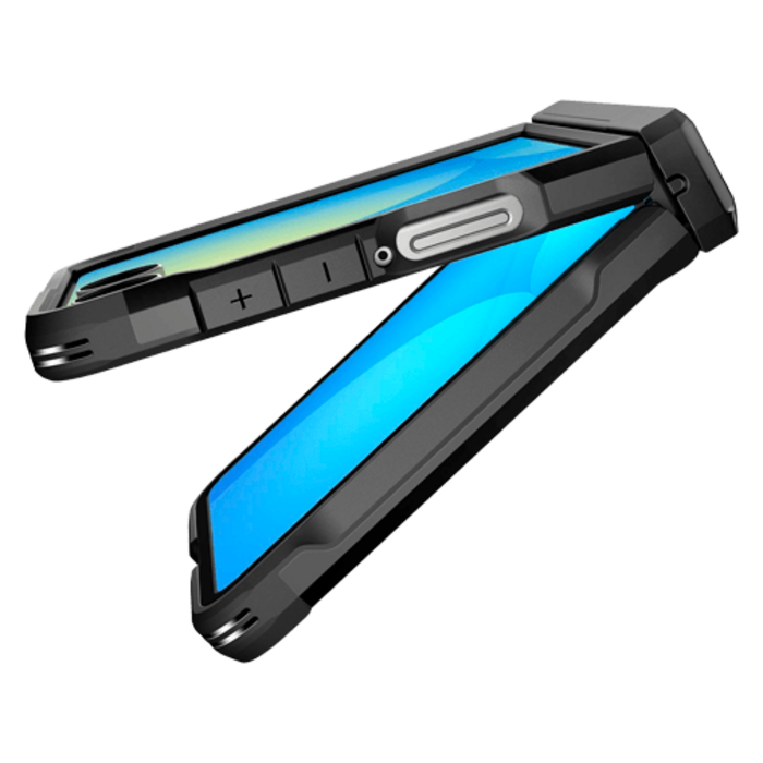 Spigen Spigen Tough Armor Pro MagFit Back Cover Zwart Samsung Galaxy Z Flip 7