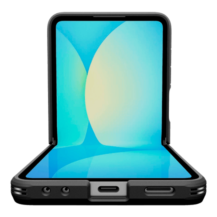 Spigen Spigen Slim Armor Pro MagFit Case Zwart - Samsung Galaxy Z Flip 7