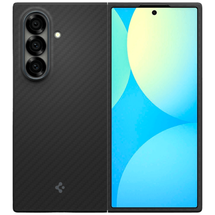 Spigen Spigen Air Skin Back Cover Zwart voor Samsung Galaxy Z Fold 7