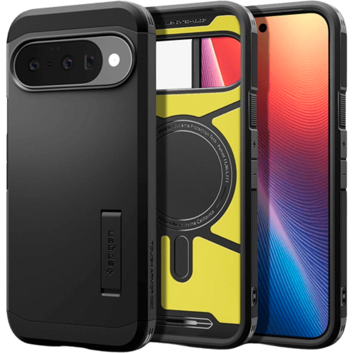 Spigen Spigen Tough Armor MagFit Back Cover Zwart Google Pixel 10/10 Pro