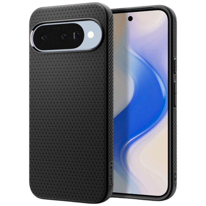 Spigen Spigen Liquid Air MagFit Back Cover Zwart Google Pixel 10/10 Pro