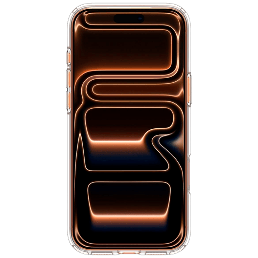 Spigen Spigen Ultra Hybrid MagFit Hoesje voor iPhone 17 Pro Max - Transparant/Oranje