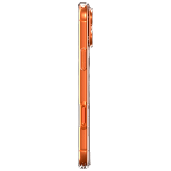 Spigen Spigen Ultra Hybrid MagFit Hoesje voor iPhone 17 Pro Max - Transparant/Oranje