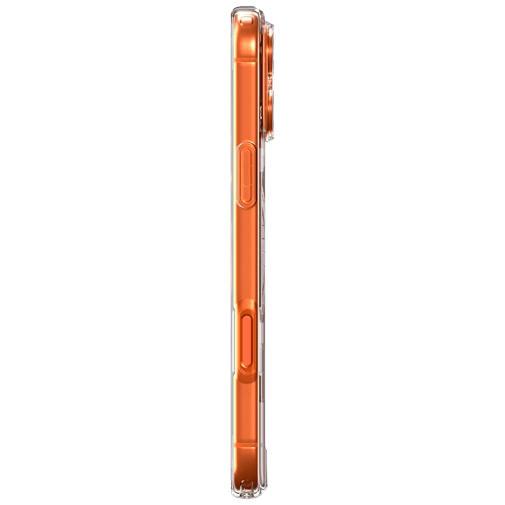 Spigen Spigen Ultra Hybrid MagFit Hoesje voor iPhone 17 Pro Max - Transparant/Oranje