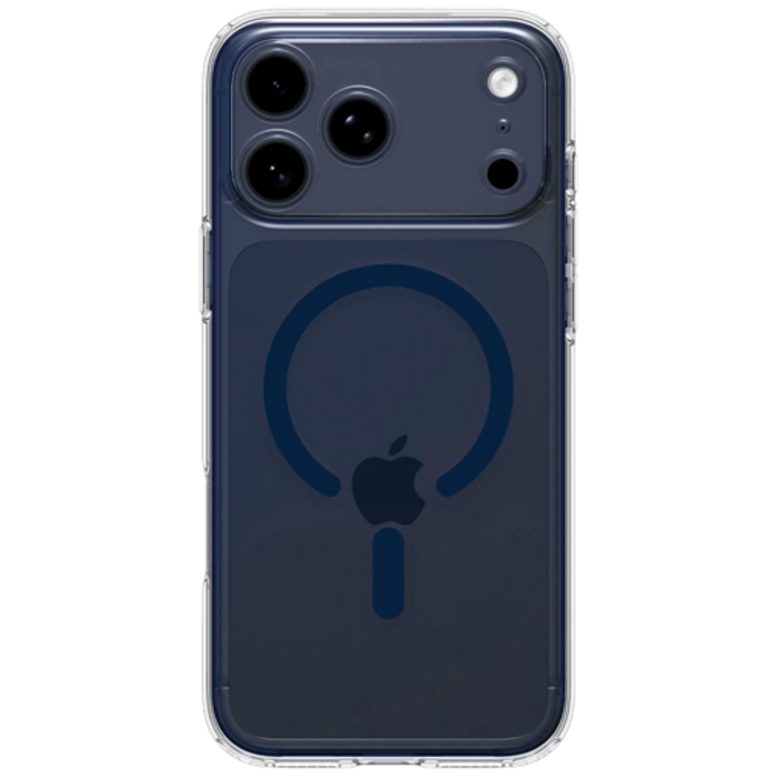Spigen Spigen Ultra Hybrid MagFit Hoesje voor iPhone 17 Pro - Transparant/Blauw