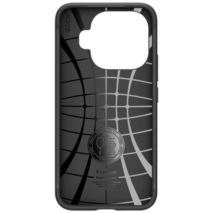 Spigen Spigen Rugged Armor TPU Back Cover Zwart voor Xiaomi 15T Pro