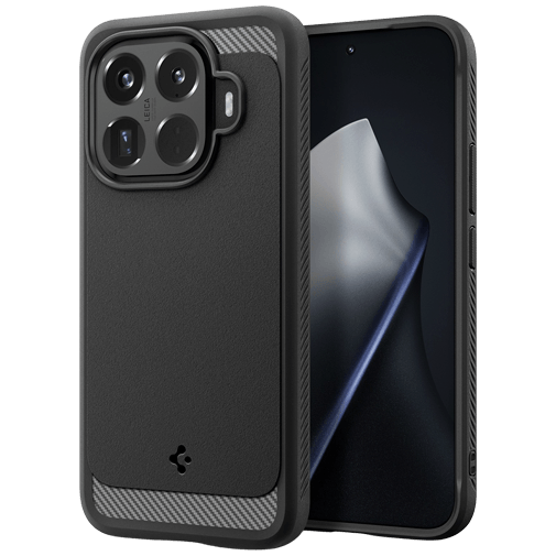 Spigen Spigen Rugged Armor TPU Back Cover Zwart voor Xiaomi 15T Pro