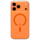 Spigen Ultra Hybrid MagFit Back Cover iPhone 17 Pro - Transparant/Oranje