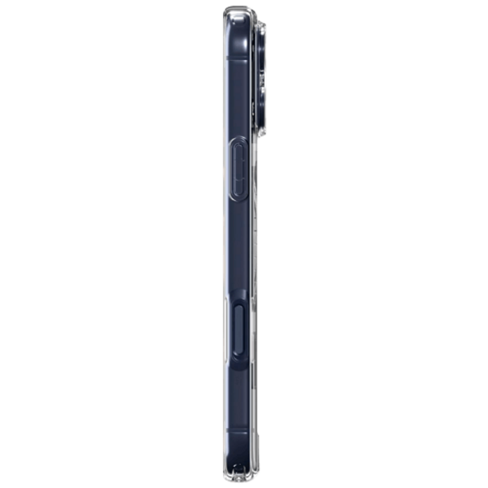 Spigen Spigen Ultra Hybrid MagFit Hoesje Apple iPhone 17 Pro Max Transparant/Blauw