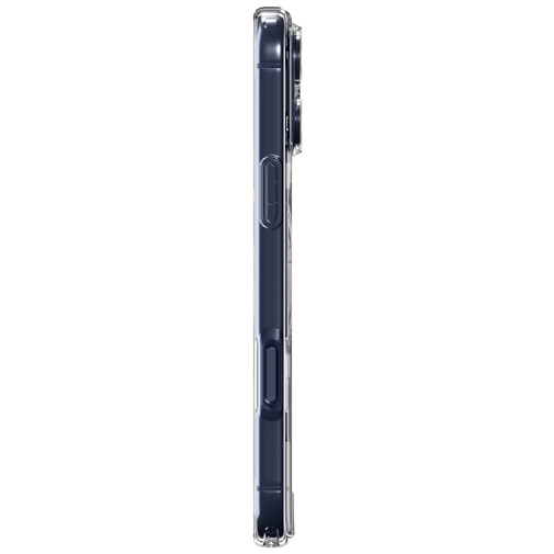 Spigen Spigen Ultra Hybrid MagFit Hoesje Apple iPhone 17 Pro Max Transparant/Blauw